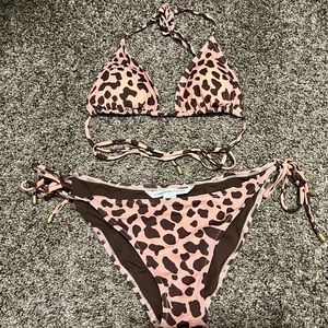 Diane von Furstenberg leaopard bikini